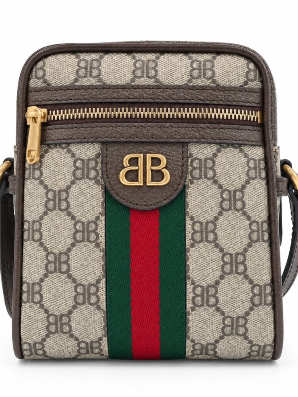 Gucci x Balenciaga Hacker Project Mini Camera Bag – Brown (Pre-Owned)